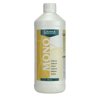 Canna Mono Vápník/Calcium (Ca 12%) 1L (Jednosložková výživa rostlin Canna Mono Vápník s 12% Calciem. Tekutý vápník zpevňuje rostlinnou tkáň i buněčnou zeď, stimuluje růst.)