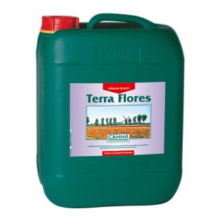 Canna Terra Flores 10l (Terra Flores je hnojivo určené především pro rychle rostoucí rostliny pěstované v půdních substrátech ve fázi květu.)