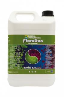 General Hydroponics FloraDuo Grow pro měkkou vodu, 5L