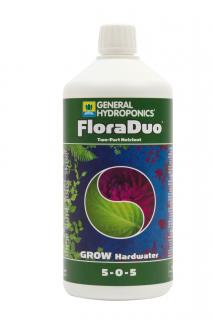 General Hydroponics FloraDuo Grow pro tvrdou vodu, 1L