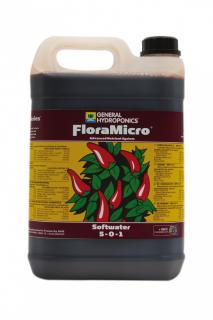 General Hydroponics FloraMicro pro měkkou vodu, 5L