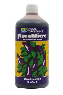 General Hydroponics FloraMicro pro tvrdou vodu, 1L