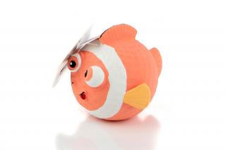 AFP Gumová rybka 8 cm, Oranžová rybka