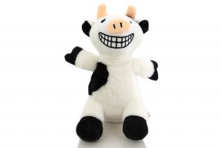 AFP Vysmátá kravička, černo-bílá, 28 cm
