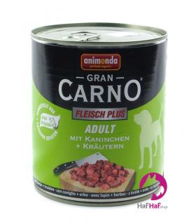 Animonda Gran CARNO ADULT Kaninchen+Kräutern 800 g