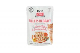 BRIT CARE Kapsička TURKEY SALMON, 85 g