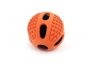 CAMON Hračka pro psy – míček oranžový M