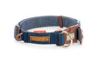 EZYDOG DOUBLE UP DENIM Obojek modrý L