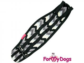 FOR MY DOGS Hygienický pás pro psy BLACK, černý 20–22