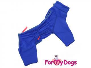 FOR MY DOGS Overal DUSTER BLUE, Modrý, 14/M