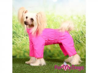 FOR MY DOGS Overal DUSTER PINK, Růžový, 22/XXXL