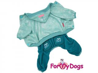 FOR MY DOGS Overal FMD MINT, zelený, 18/XL