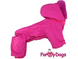 FOR MY DOGS Overal FUCHSIA, membrána, fuchsiový 20/XXL
