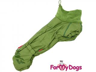 FOR MY DOGS Overal GREEN pro psy jezevčíků, zelený TM1