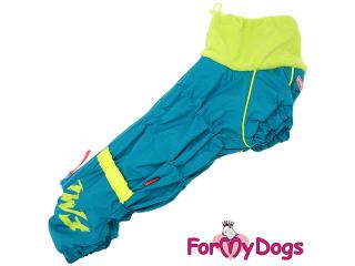FOR MY DOGS Overal LIGHT BLUE pro fenky jezevčíků, modrý TM2