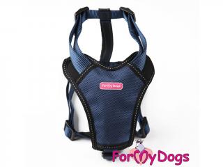 FOR MY DOGS Postroj BLUE Modrý L