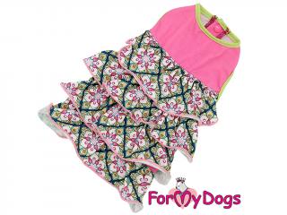 FOR MY DOGS Šaty ORNAMENT 18/XL