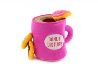 ZippyPaws Šálek s donuty růžový, 15 × 15 × 19 cm
