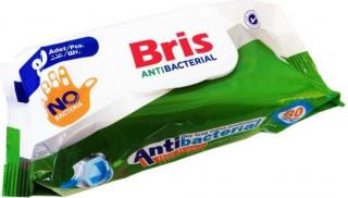Antibakteriální ubrousky vlhčené BRIS (100 ks)