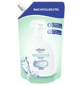 Elkos sensitive tekuté mýdlo náhradní náplň 750 ml