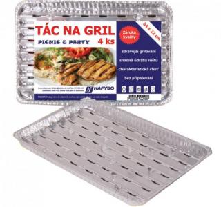 Grilovací tácky 34x22 cm (5ks/bal)