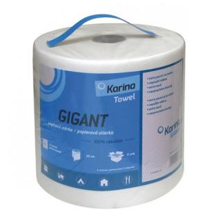 Papírové utěrky GIGANT 1000gr, dvouvrstvé