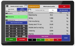 SENKE SK-21.5A průmyslový nerez terminál IP-65 LCD 21,5"