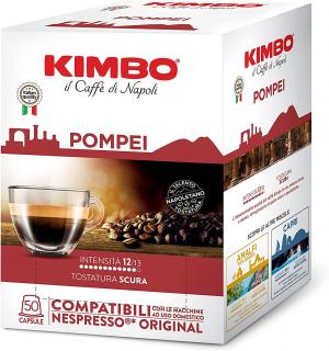 Nespresso kapsle Kimbo Pompei 50ks