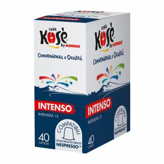 Nespresso kapsle Kosé by Kimbo Intenso 40ks