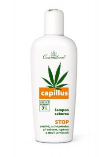 Cannaderm Capillus seborea ošetřující šampon 150ml