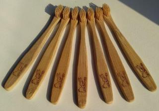 Curanatura Zubní kartáček bambus dětský