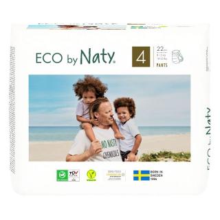 ECO by Naty Natahovací plenkové kalhotky Maxi 8-15kg 22ks