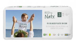 ECO by Naty Plenky Midi 4-9 kg Economy Pack (50 ks)