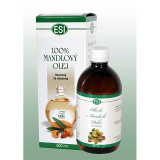 ESI Mandlový olej za studena lisovaný 500ml