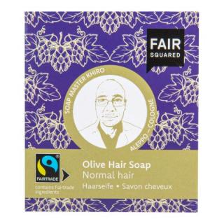 Fair Squared Šampon tuhý na mytí vlasů olivový pro normální vlasy 2x80 g