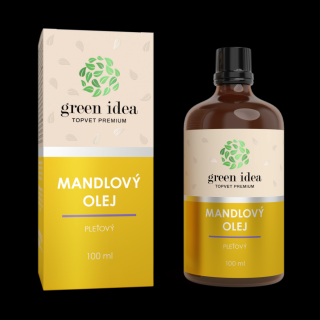 Green Idea Topvet premium Mandlový pleťový olej 100ml