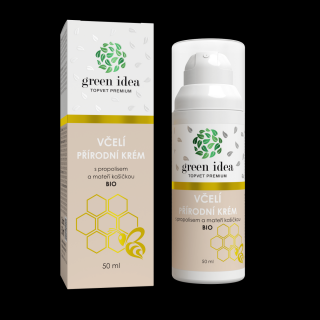 Green Idea Topvet Premium Včelí přírodní krém 50 ml