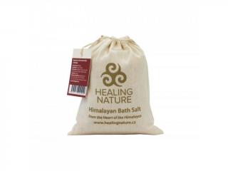 Healing Nature Koupelová sůl červená hrubá z Himalaje 1kg