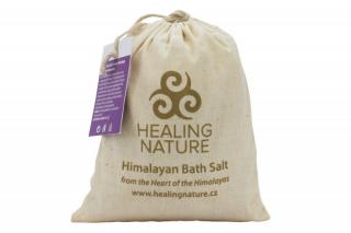 Healing Nature Koupelová sůl s květem levandule 1kg