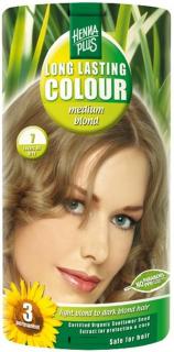 HennaPlus dlouhotrvající barva sytě blond 7 100ml