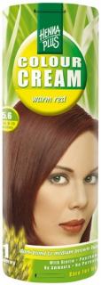 HennaPlus přírodní barva na vlasy krémová tmavě červená 5.6 60ml