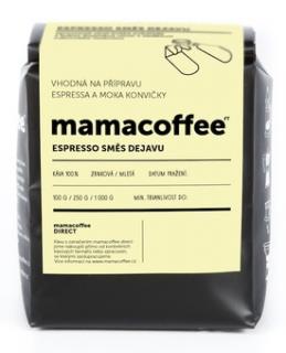 Mamacoffee Espresso směs Dejavu 250g