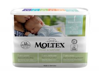 Moltex Pure & Nature Plenky Newborn 2-4 kg (22 ks)