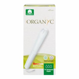 Organyc Tampony s aplikátorem super 14 ks