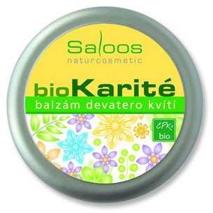 Saloos BIO karité balzám Devatero kvítí objem: 250ml