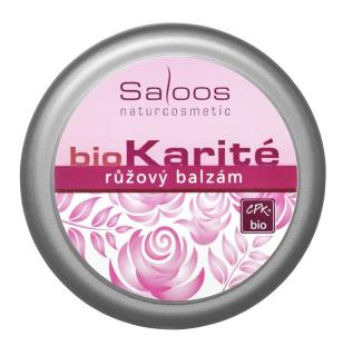 Saloos BIO karité Růžový balzám objem: 19ml