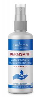 Saloos Dermsanit Přírodní bezoplachový čisticí sprej na ruce 100ml