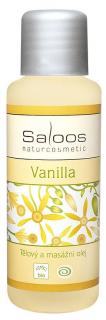 Saloos tělový a masážní olej Vanilla 50ml