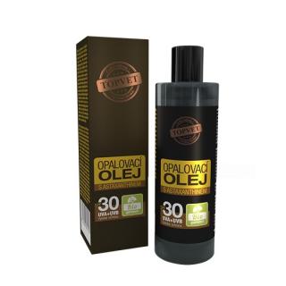 Topvet Opalovací olej s astaxanthinem SPF30 100ml