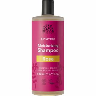 Urtekram Šampon růžový na suché vlasy BIO 500ml